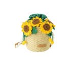 Flower Basket Diy Crochet Wrapped Cotton Thread - Image 2