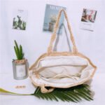 Philippine Crochet Big Country Style Straw Bag - Image 3