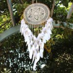 Creative Crochet Dreamcatcher Feather Wind Chime Charms - Image 3