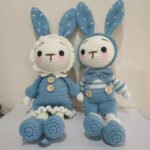 Fairy Rabbit Doll Wool Doll Crochet Hook Thread Material Package - Image 5