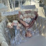 Lamb Simulation Bouquet Handmade Diy Knitting Crochet Material Bag - Image 2