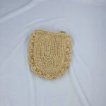 Crochet Small Lace Semicircle Female Bag - Image 2