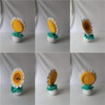 Merryia Handmade Squirrel Amigurumi Photo Frame Animal Stuffed Doll Picture Frame - Image 4