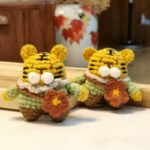 Fashion Handmade Diy Crochet Pendant Keychain - Image 5