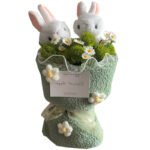 Rabbit Lamb Wheat Doll Bridal Bouquet - Image 10