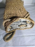 Fashion Crochet Backpack Large Capacity Photo Vacation Beach Shopping Straw Bag - Image 4