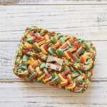 Handmade Crossbody Crochet Cloth Line Small Fragrance Knitting Bag - Image 7
