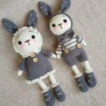 Fairy Rabbit Doll Wool Doll Crochet Hook Thread Material Package - Image 6