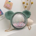 Little Bear Head Diy Material Bag Crochet - Image 7
