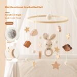 Starry Animal Crochet Bed Bell Detachable Rattle Toy