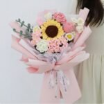 Crochet Bouquet Woven Wool Hand-woven Diy Material Package Set Birthday Gift - Image 10