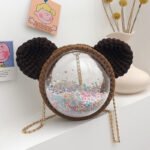 Little Bear Head Diy Material Bag Crochet - Image 6
