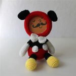 Merryia Handmade Squirrel Amigurumi Photo Frame Animal Stuffed Doll Picture Frame - Image 5