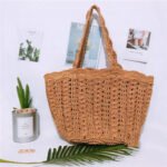 Philippine Crochet Big Country Style Straw Bag - Image 2