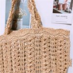 Philippine Crochet Big Country Style Straw Bag - Image 6