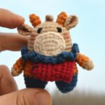 Fashion Handmade Diy Crochet Pendant Keychain - Image 2