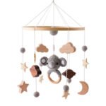 Starry Animal Crochet Bed Bell Detachable Rattle Toy - Image 8