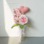 Home Hand-knitting Bouquet Pendant Decoration - Image 3