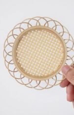 Creative Retro Woven Coaster - Image 3