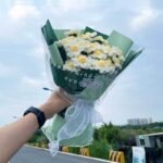 Crochet Bouquet Woven Wool Hand-woven Diy Material Package Set Birthday Gift - Image 8