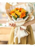 Artistic Bouquet Handmade DIY Crochet Yarn Ball - Image 2