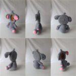 Merryia Handmade Squirrel Amigurumi Photo Frame Animal Stuffed Doll Picture Frame - Image 3