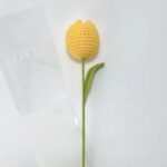 Hand-woven Wool Tulip Artificial Flower - Image 10