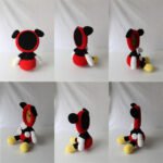 Merryia Handmade Squirrel Amigurumi Photo Frame Animal Stuffed Doll Picture Frame - Image 9