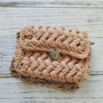 Handmade Crossbody Crochet Cloth Line Small Fragrance Knitting Bag - Image 2