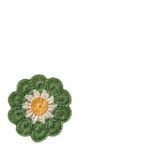 Cute Ins Small Flower Coaster Placemat Crochet Heat Proof Mat - Image 8