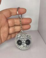 Cute And Minimalist Hamster Crochet Doll Keychain - Image 7