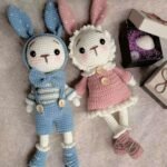 Fairy Rabbit Doll Wool Doll Crochet Hook Thread Material Package - Image 2