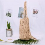 Philippine Crochet Big Country Style Straw Bag - Image 5