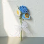Home Hand-knitting Bouquet Pendant Decoration - Image 8