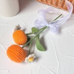 Home Hand-knitting Bouquet Pendant Decoration - Image 2