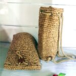 Fashion Crochet Backpack Large Capacity Photo Vacation Beach Shopping Straw Bag - Image 2