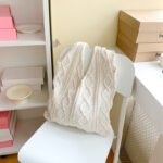 GWomen Shoulder Bags Portable Retro Hollow Knitted Woolen Yarn Bag Shoulder Tote Bag Solid Color Crochet Bag Large Capacity Shopping Tote Bags - Image 3