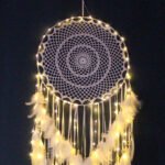 Creative Crochet Dreamcatcher Feather Wind Chime Charms - Image 7