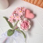 Home Hand-knitting Bouquet Pendant Decoration