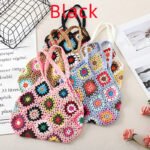 Handmade Crochet Weave Vintage Hollow Bag - Image 8
