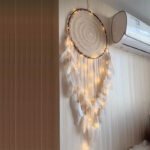 Creative Crochet Dreamcatcher Feather Wind Chime Charms - Image 4