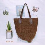 Square Crochet Large Bag Casual Bag - Image 4