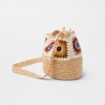 A Crochet Straw Bag One Shoulder Crossbody - Image 5
