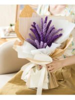 Artistic Bouquet Handmade DIY Crochet Yarn Ball - Image 3