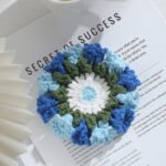 Hand-knitted Flower Woven Linglan Coaster - Image 8