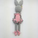 Baby Handmade Rabbit Crochet Plush Toy - Image 3