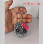 Cute And Minimalist Hamster Crochet Doll Keychain - Image 8