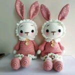 Fairy Rabbit Doll Wool Doll Crochet Hook Thread Material Package - Image 10